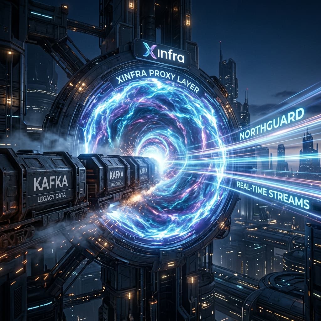 Xinfra proxy layer — seamlessly transforming Kafka traffic into Northguard streams